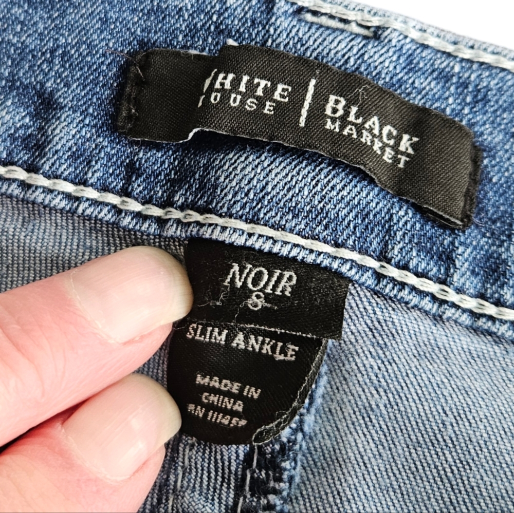 Black House White Market size 8 women's jeans, with bling! - Picture 4 of 13